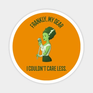 Bride of Frankenstein Halloween Singer Magnet